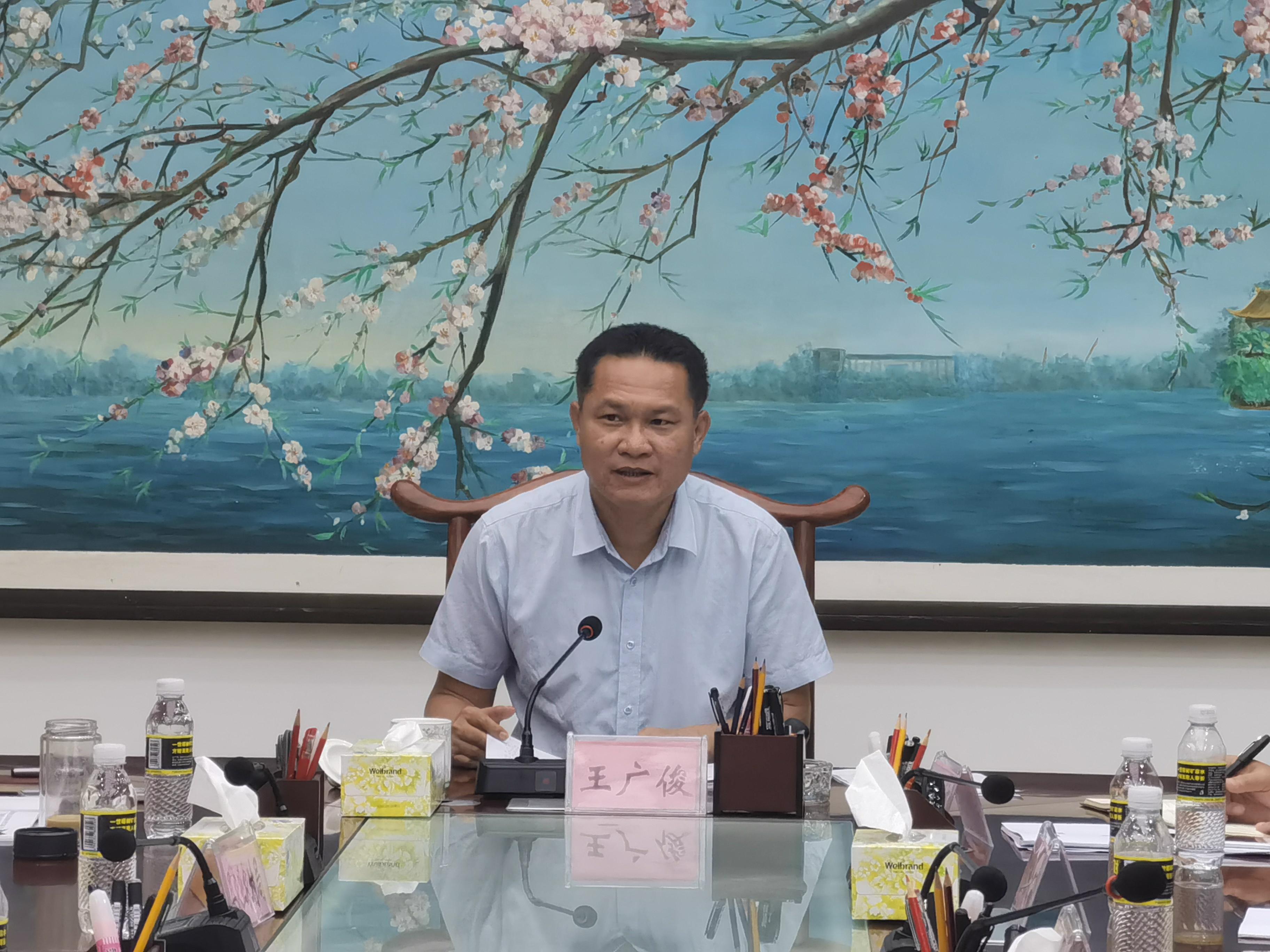 王广俊副县长总结到,第一季度在我们的努力推动下,澄迈县获得我省四个