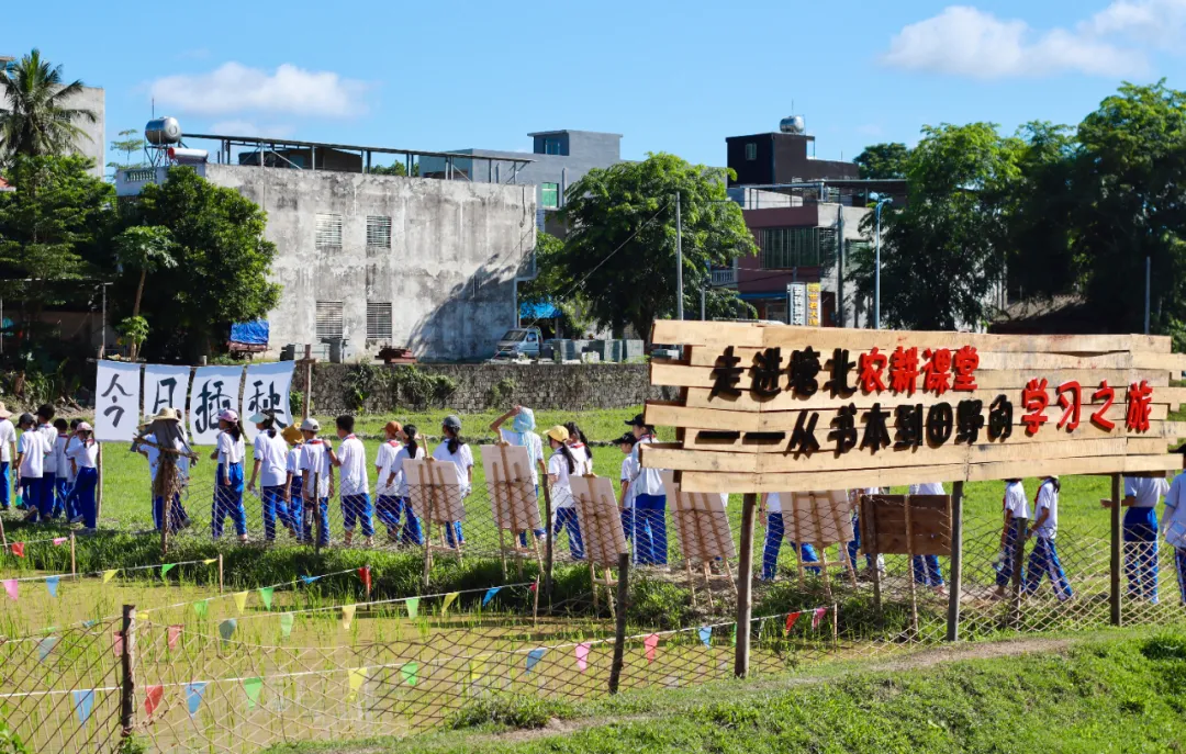 县实验小学走进金江塘北,开启花式研学之旅